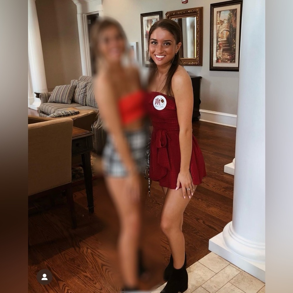 Balance Red Romper - Picture 3 of 4